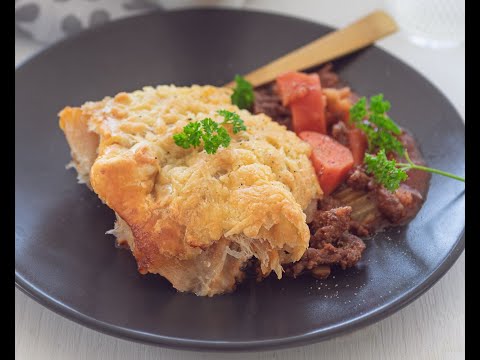 How to prepare Beef Shepherd&#039;s Pie with Puff Pastry?