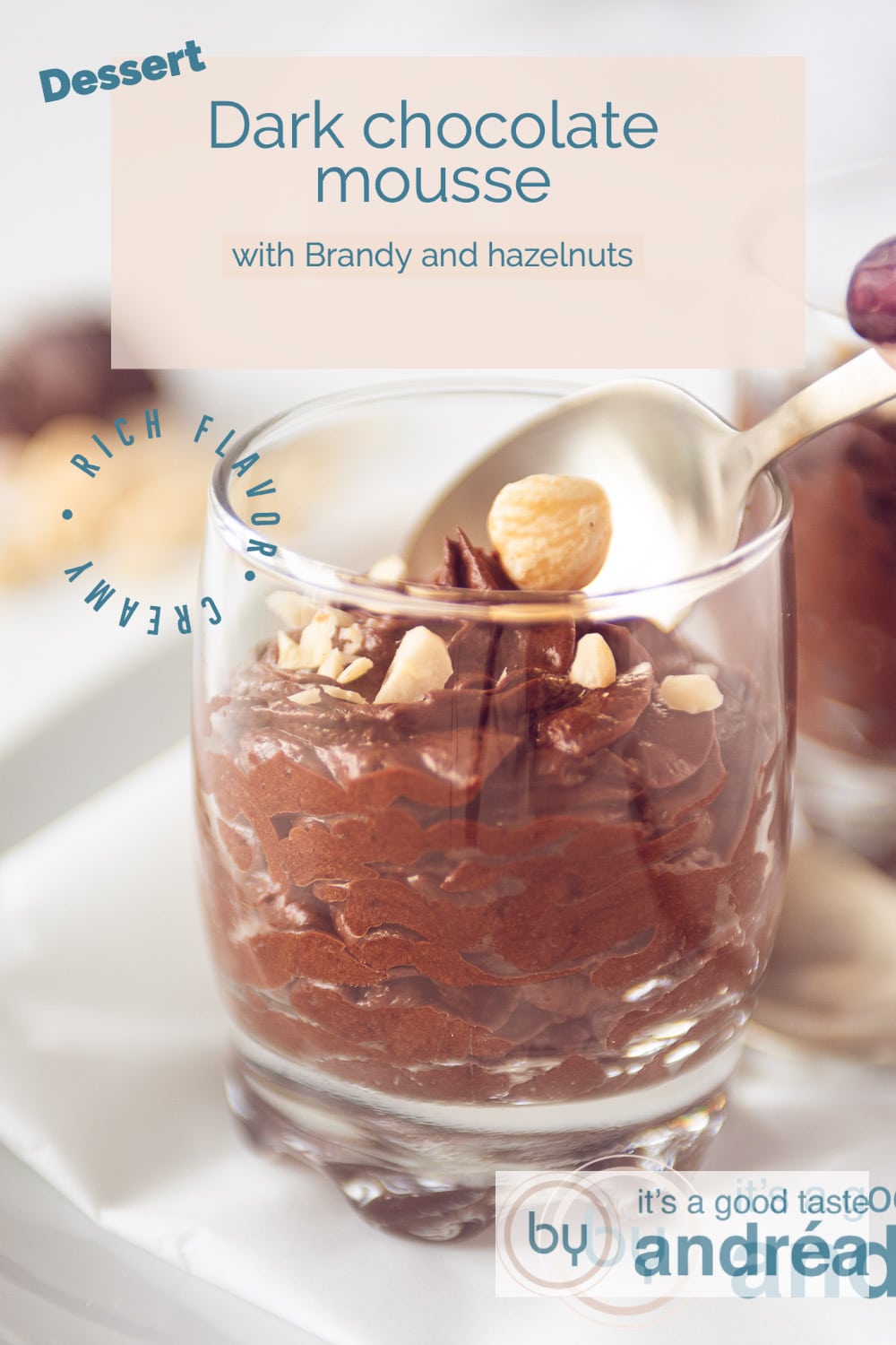 Chocolate mousse without heavy cream By Andrea Janssen
