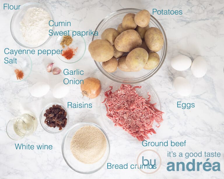 Papa Rellena (Homemade, with Beef) - By Andrea Janssen