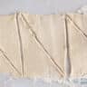 Cut the dough into triangles.