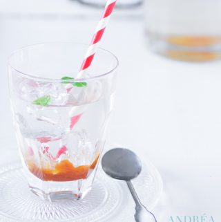 Rosehip simple syrup