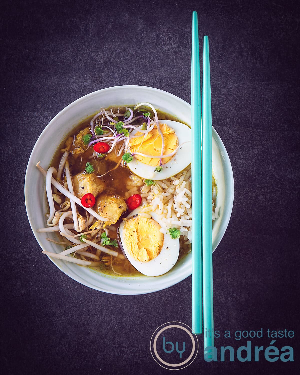 Oriental chicken soup