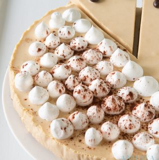 Irish coffee cheesecake