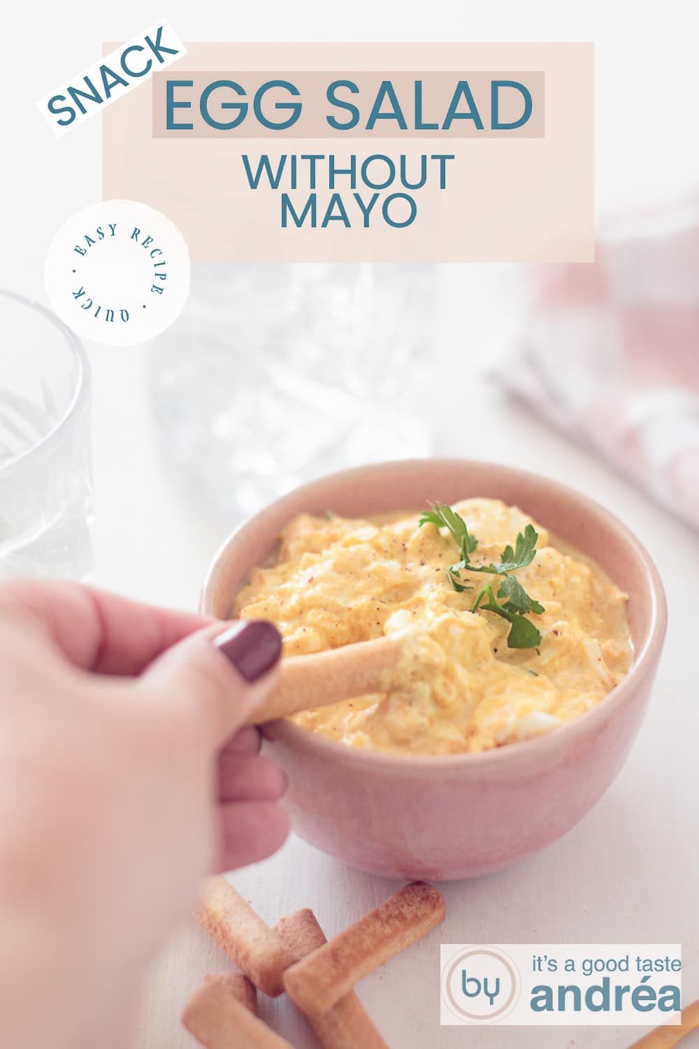 Egg Salad Without Mayo By Andrea Janssen