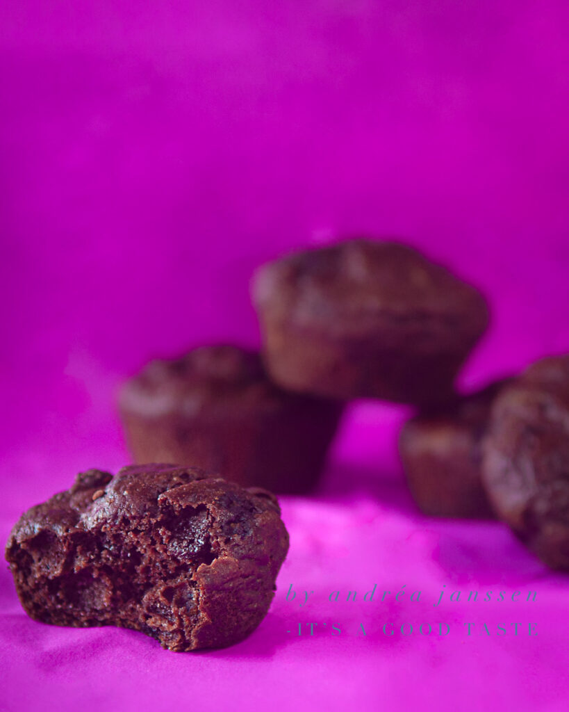 Healthy chocolate muffins