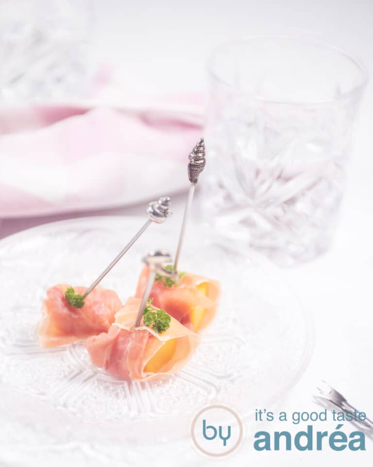 Mango Prosciutto Appetizers By Andrea Janssen