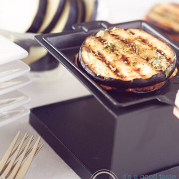 Gourmet recept aubergine met mozzarella
