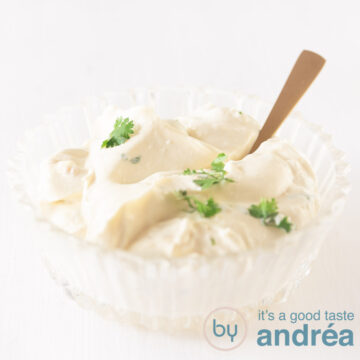 Knoflook saus - Garlic sauce-bewerkt