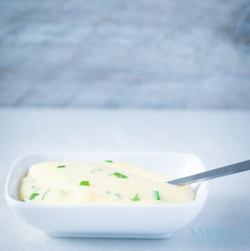 Knoflook saus - Garlic sauce-bewerkt