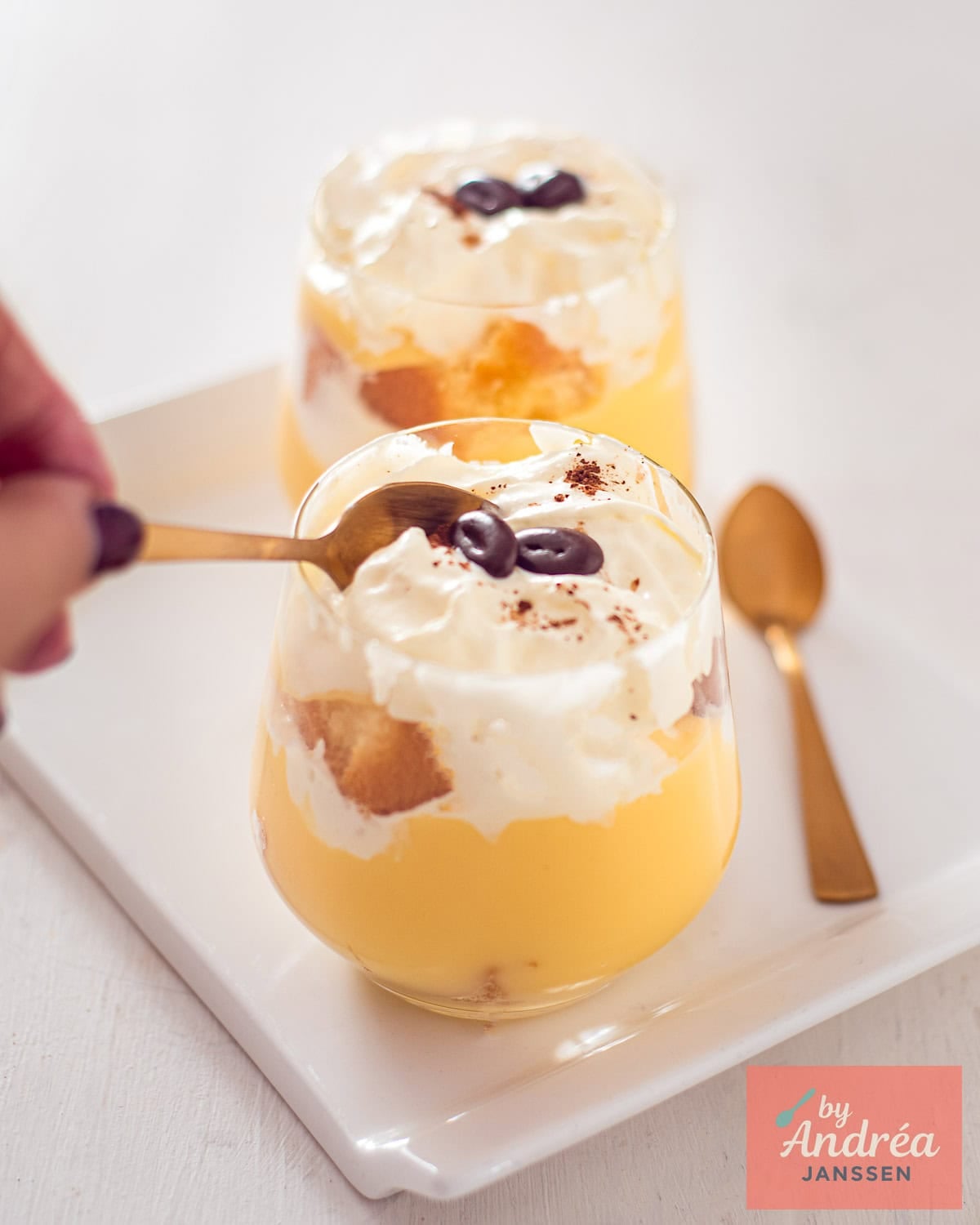 Irish Coffee Trifle for Two (Perfect Dinner Party Dessert)