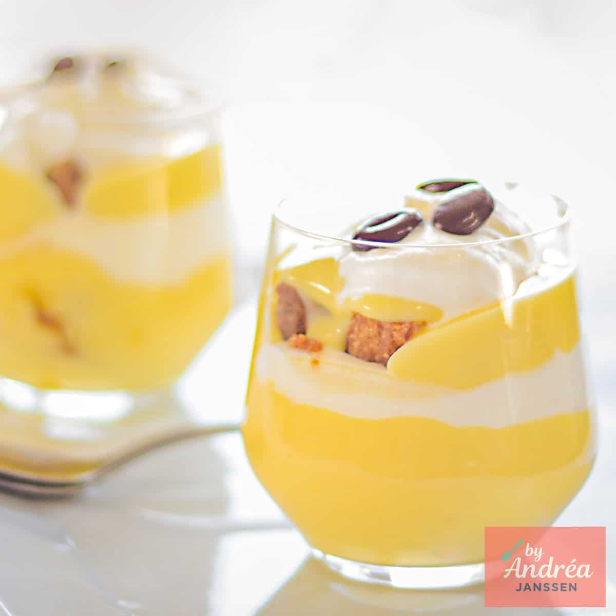 Easy Irish Coffee Trifle Dessert in a Glass