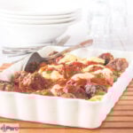 Gehaktballen ovenschotel met tagliatelle – meatball casserole with pasta Gehaktballen ovenschotel met tagliatelle - meatball casserole with pasta