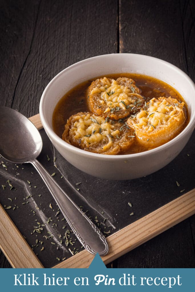 c t a Makkelijke uiensoep met slechts 6 ingrediënten