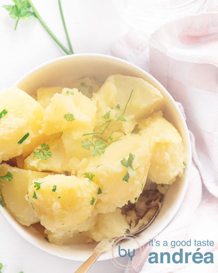 Boiled Parsley Potatoes with Butter By Andrea Janssen