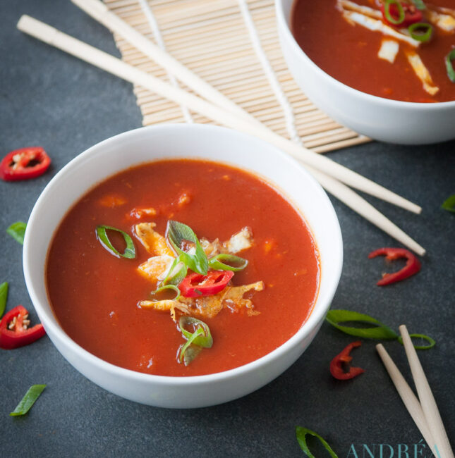 Chinese tomato soup {Dutchstyle} By Andrea Janssen