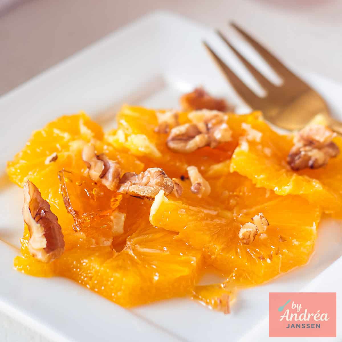 Quick Orange Honey Walnut Dessert for Any Menu