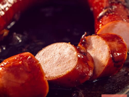 Indonesian Smoked Sausage Sweet Soy Glaze