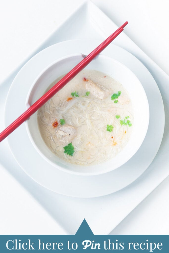 c t a Easy Asian chicken noodle soup