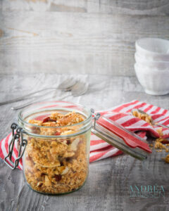 Gezonde muesli met gojibessen