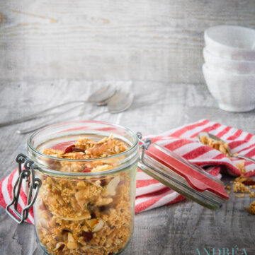 Gezonde muesli met gojibessen