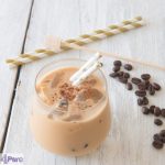 IJskoffie, fris, lekker en romig – Ice coffee, refreshing, delicious and creamy-bewerkt IJskoffie, fris, lekker en romig - Ice coffee, refreshing, delicious and creamy