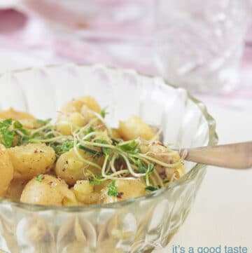 Aardappelsalade met krieltjes