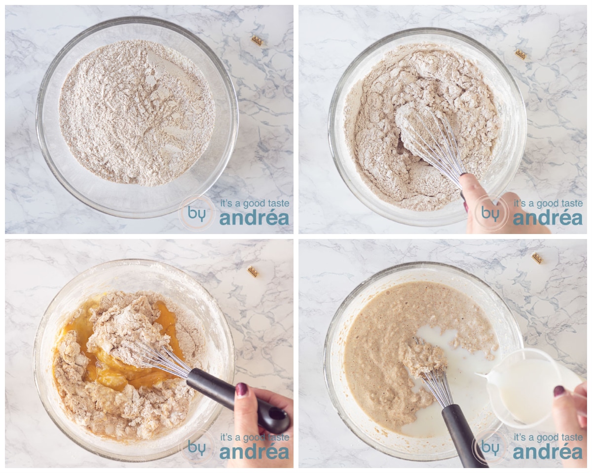 Prepare pancake batter