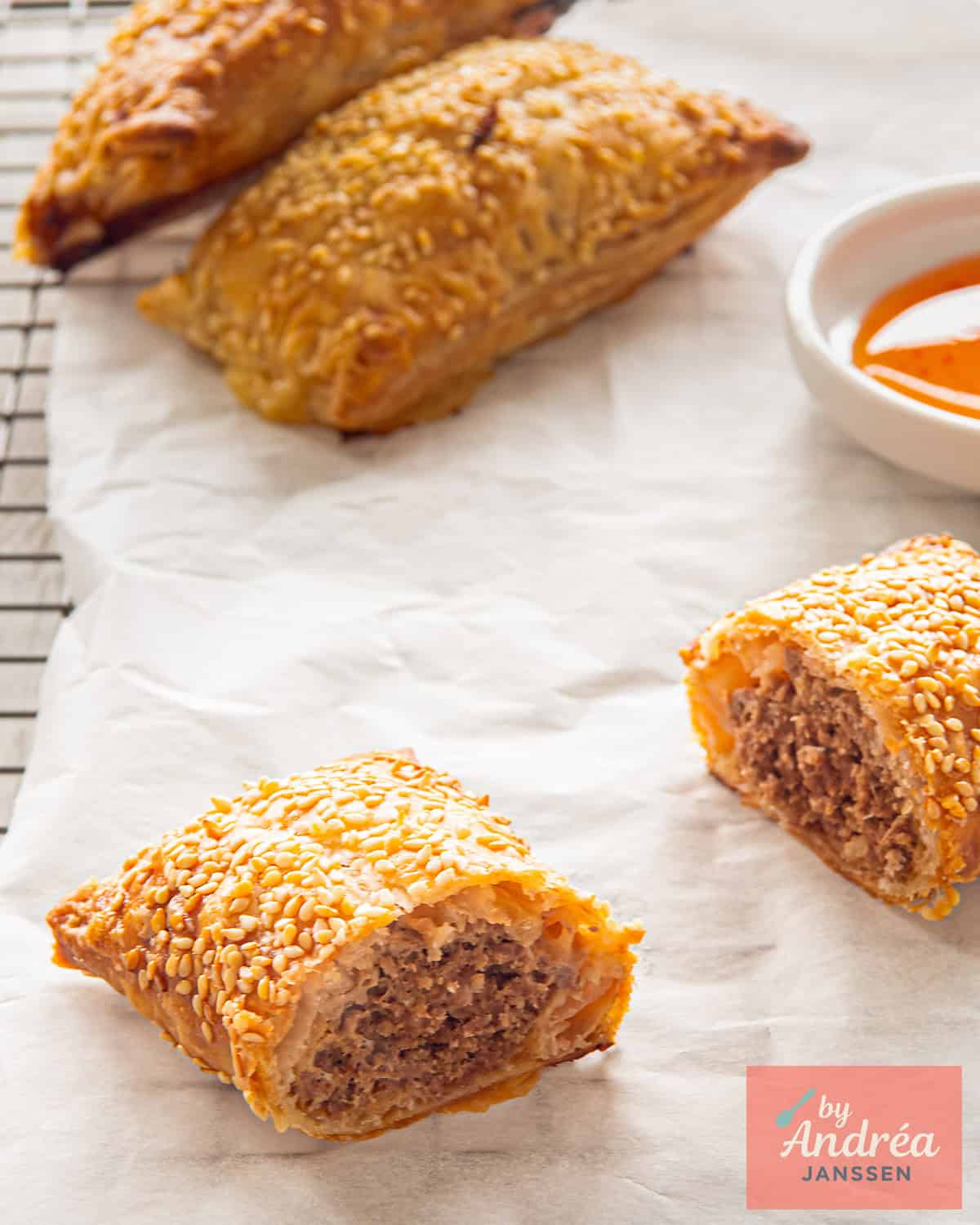 Baked Asian Sausage Rolls Party Bites