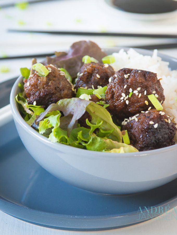 teriyaki gehaktballetjes teriyaki gehaktballetjes