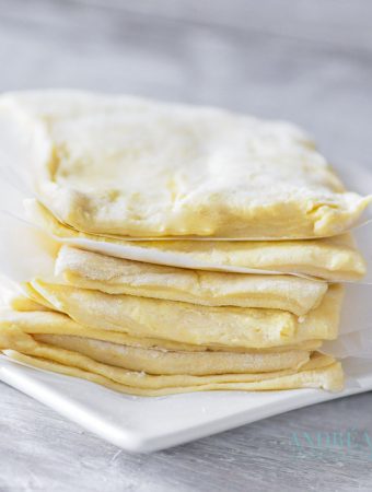 Homemade bladerdeeg, lactose vrij