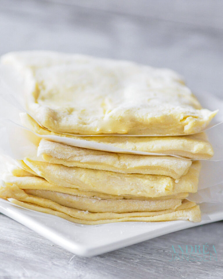 Lactose free puff pastry By Andrea Janssen