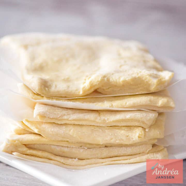 Easy Lactose Free Puff Pastry Recipe from Scratch