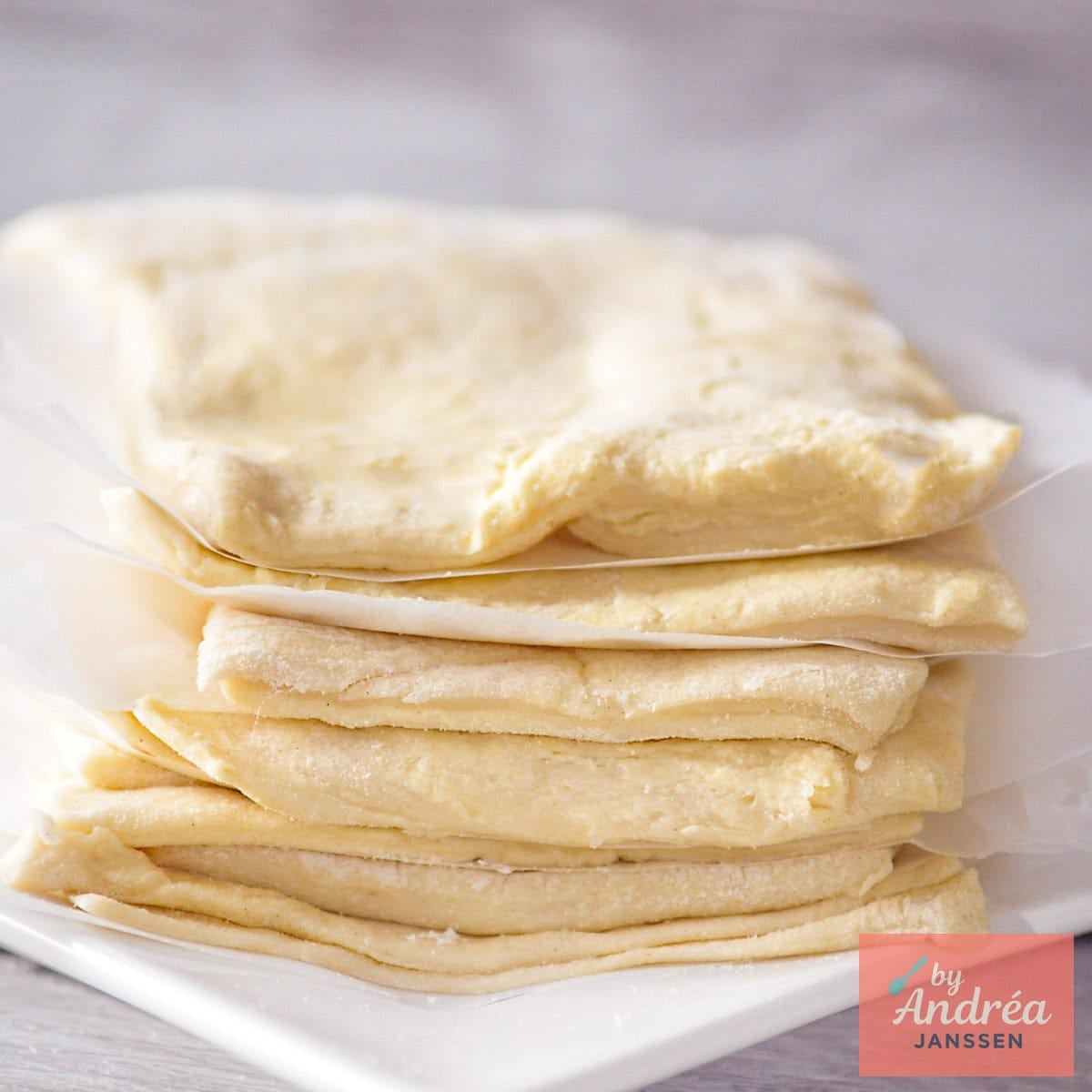 Easy Lactose Free Puff Pastry Recipe from Scratch