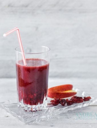 Cranberry appel smoothie