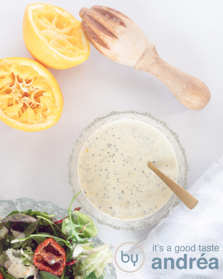 Creamy Orange Honey Mustard Dressing By Andrea Janssen