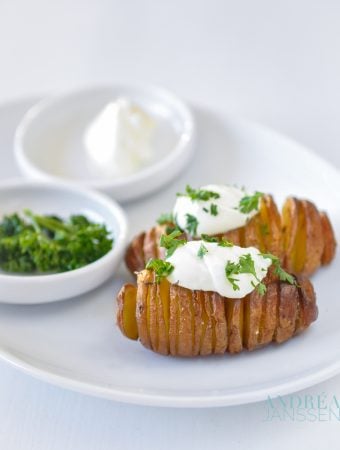 Hasselback potatoes