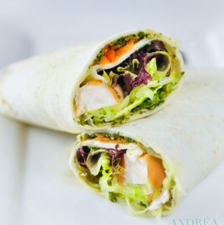 wrap met gerookte kip