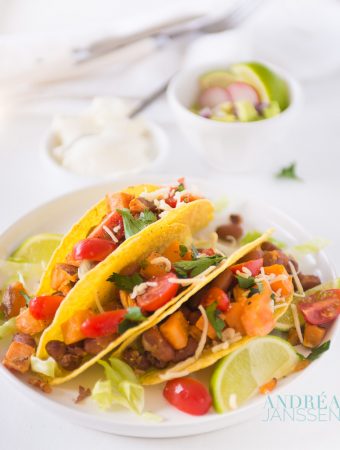 vegetarische taco bonen zoete aardappel-19 vegetarische taco met zoete aardappel en bonen