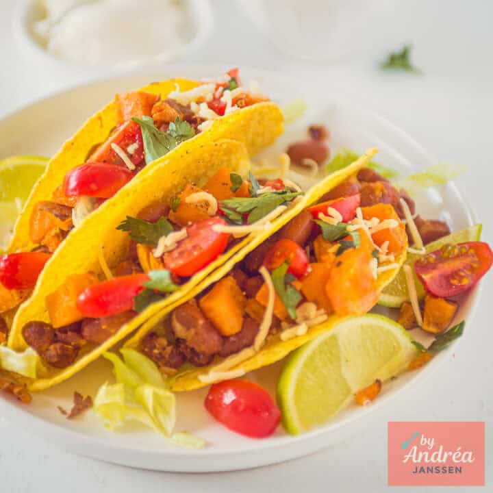 Mexican-Style Vegetarian Tacos with Sweet Potato