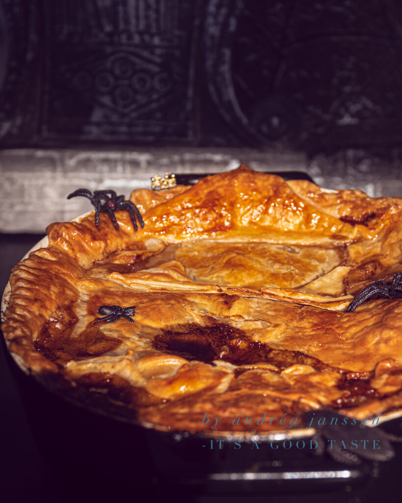 Halloween recipe: Guinness and steak pie