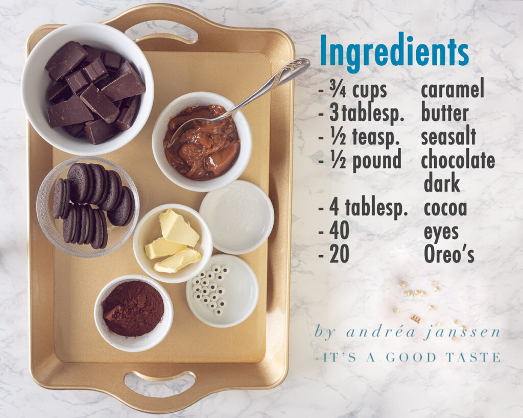Ingredients Salted caramel chocolate truffles