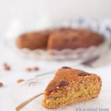 Gevulde speculaas taart