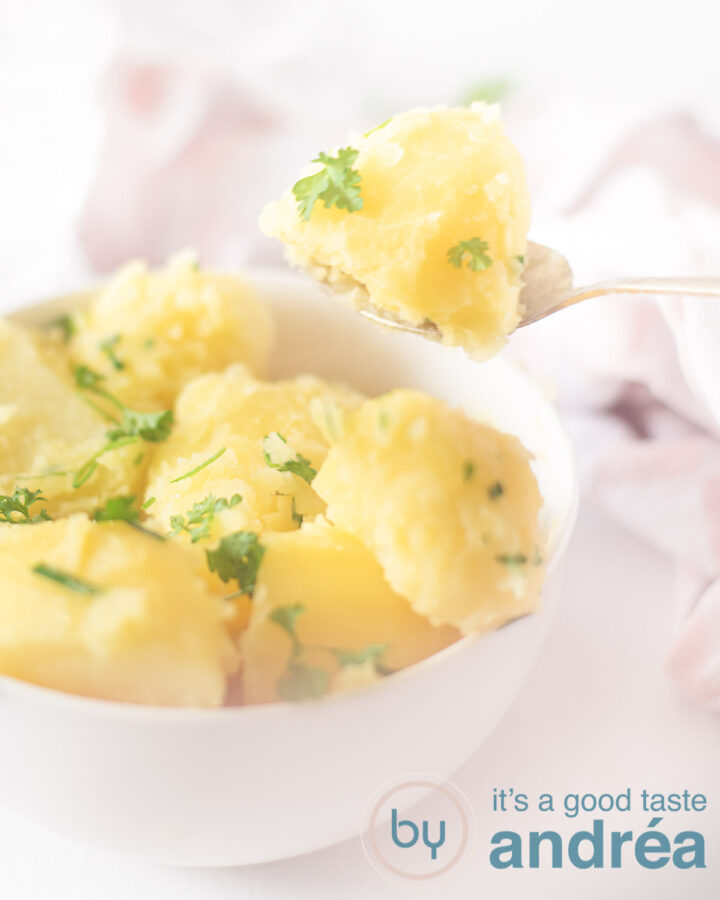 Boiled Parsley Potatoes with Butter By Andrea Janssen
