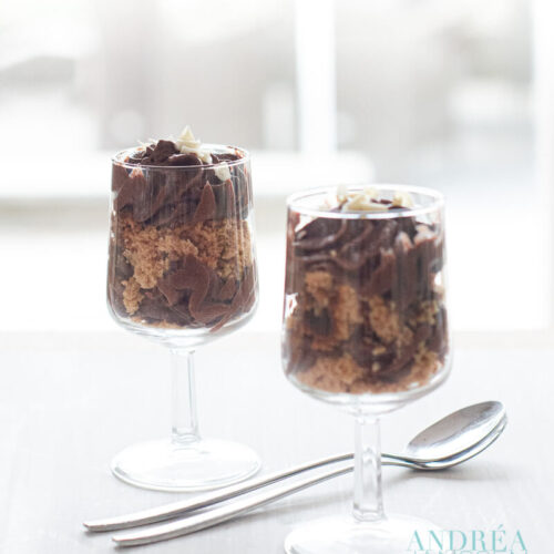 Chocolate mousse without heavy cream By Andrea Janssen