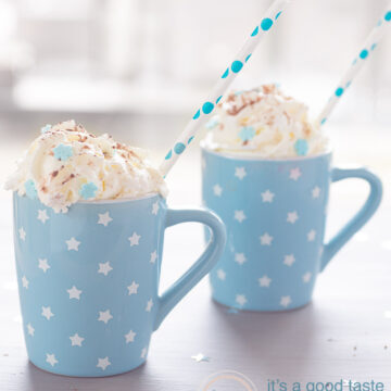 warme chocolademelk met baileys - hot chocolate with baileys