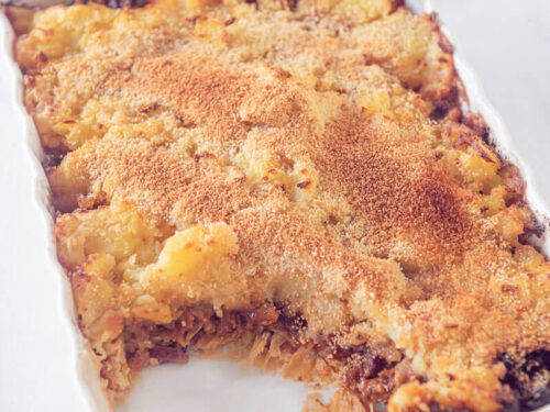 Sauerkraut casserole