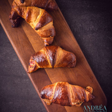Ham cheese croissant