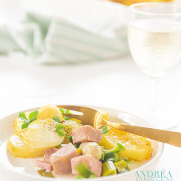 creamy asparagus potato casserole