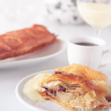 apple strudel - apfel strudel