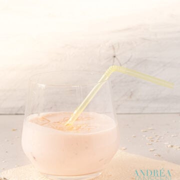 oatmeal tangerine smoothie